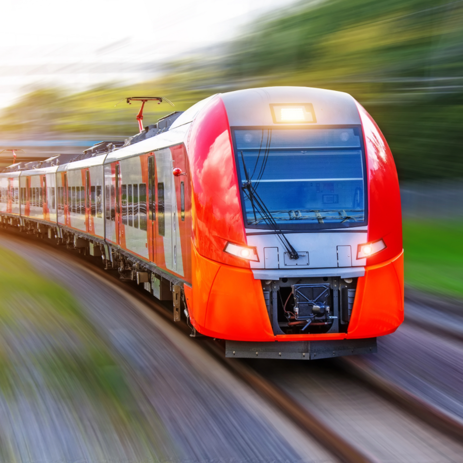 red train
