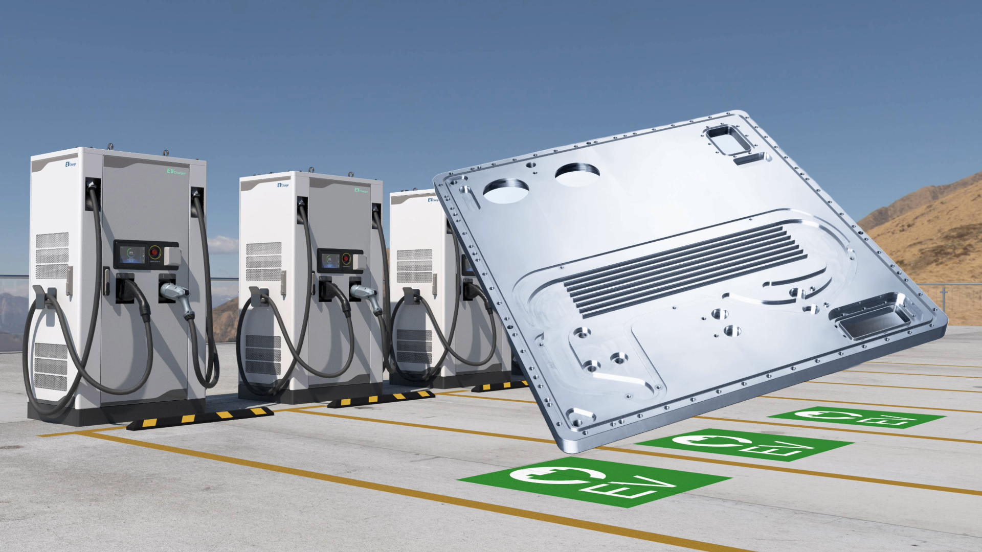 High Power Charging Cooling: Efficient water cooling for megawatt charging stations